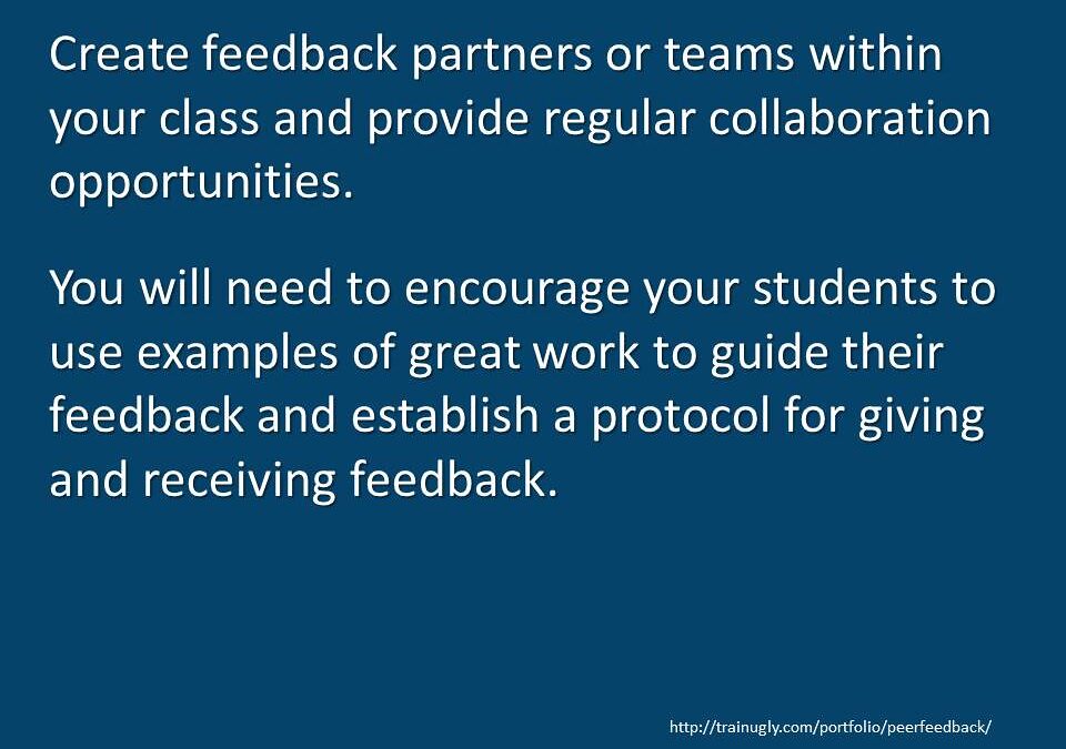 EdTech Insight – The Art of Giving Feedback