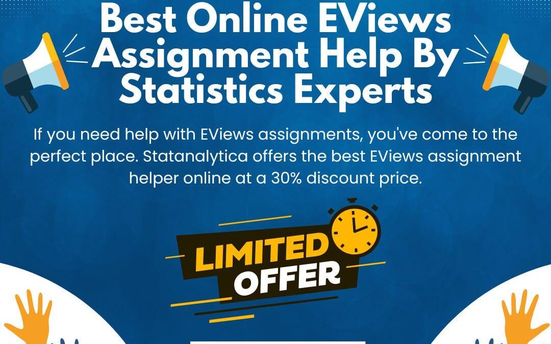 Best Online EViews Assignment Help By Statistics Experts