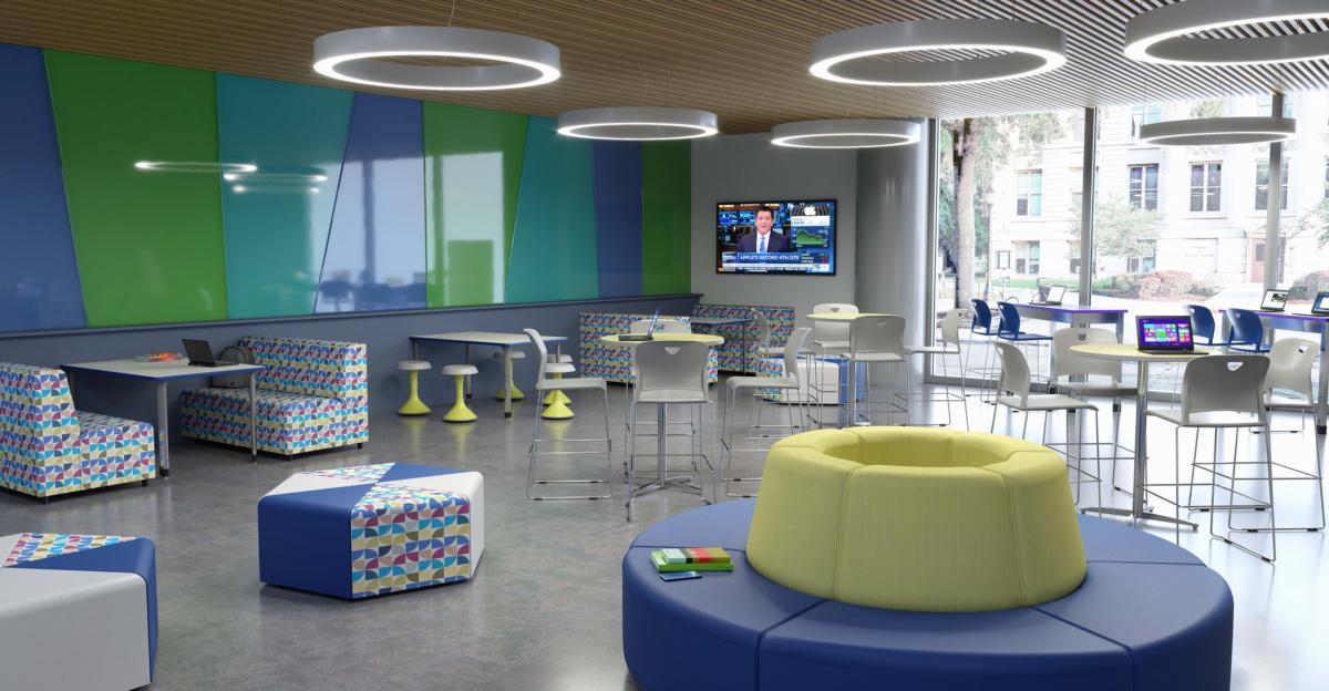 <strong>Hybrid Classrooms: Designing Flexible Learning Spaces for Modern Education</strong>