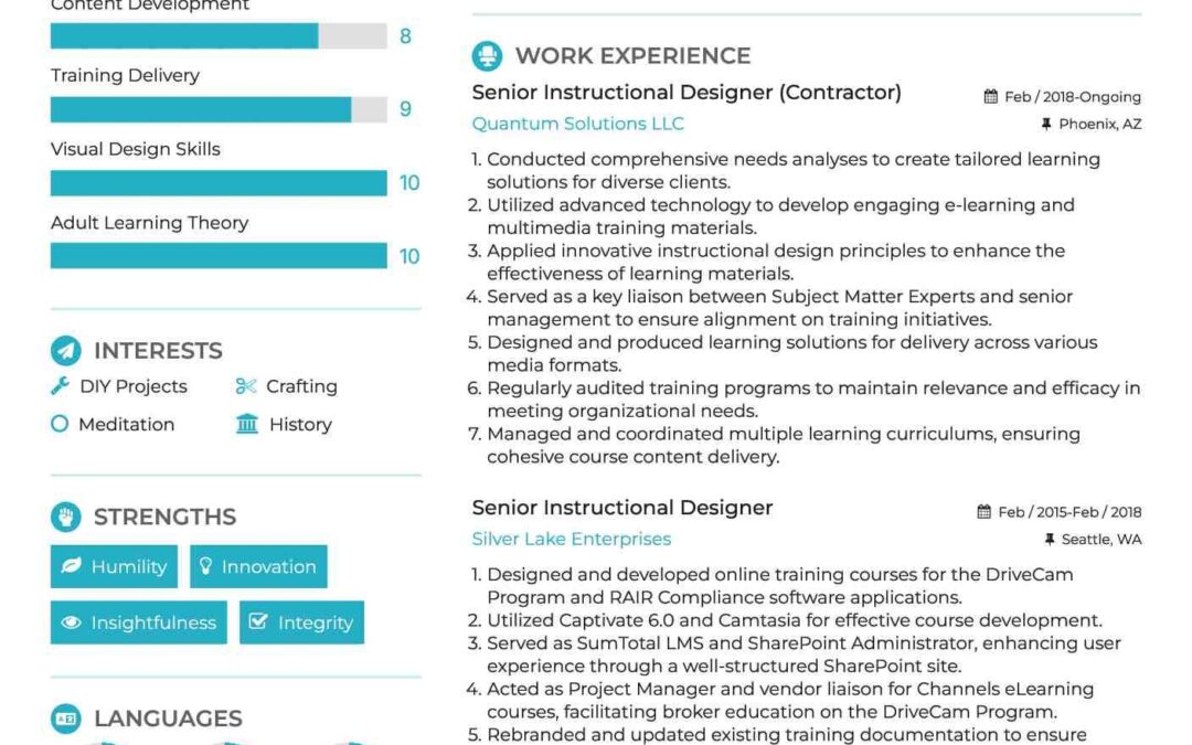 Senior Instructional Designer: Key Skills, Role Overview, and Career Path Insights