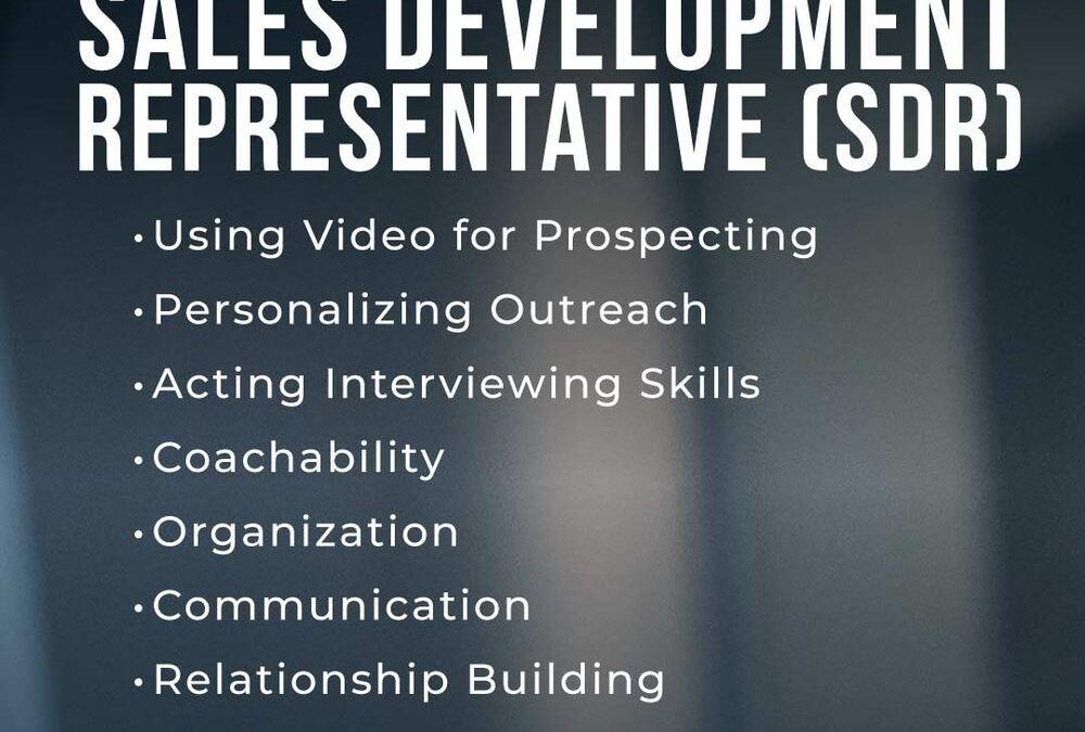 Sales Development Representative – Education: Key Responsibilities, Skills, and Career Growth