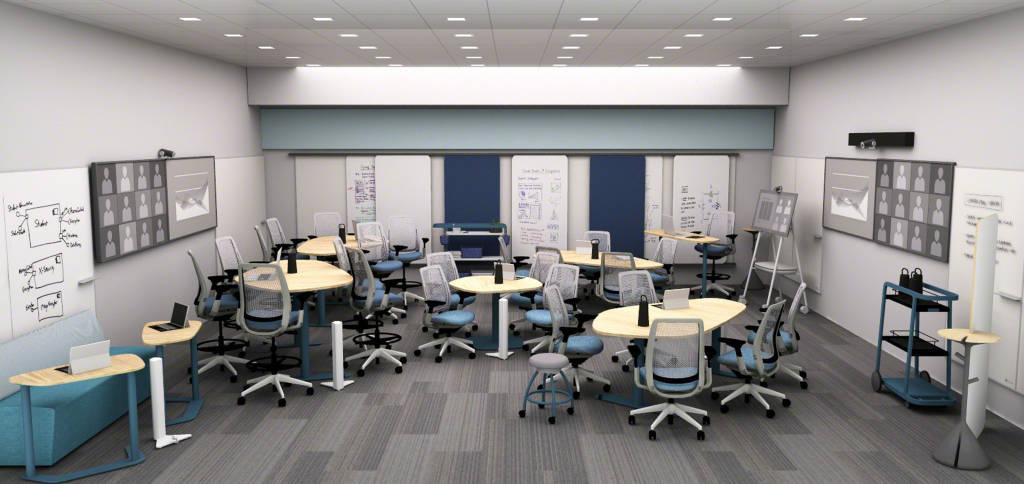 Hybrid Classrooms: Strategies for Designing Flexible and Adaptive Learning Spaces