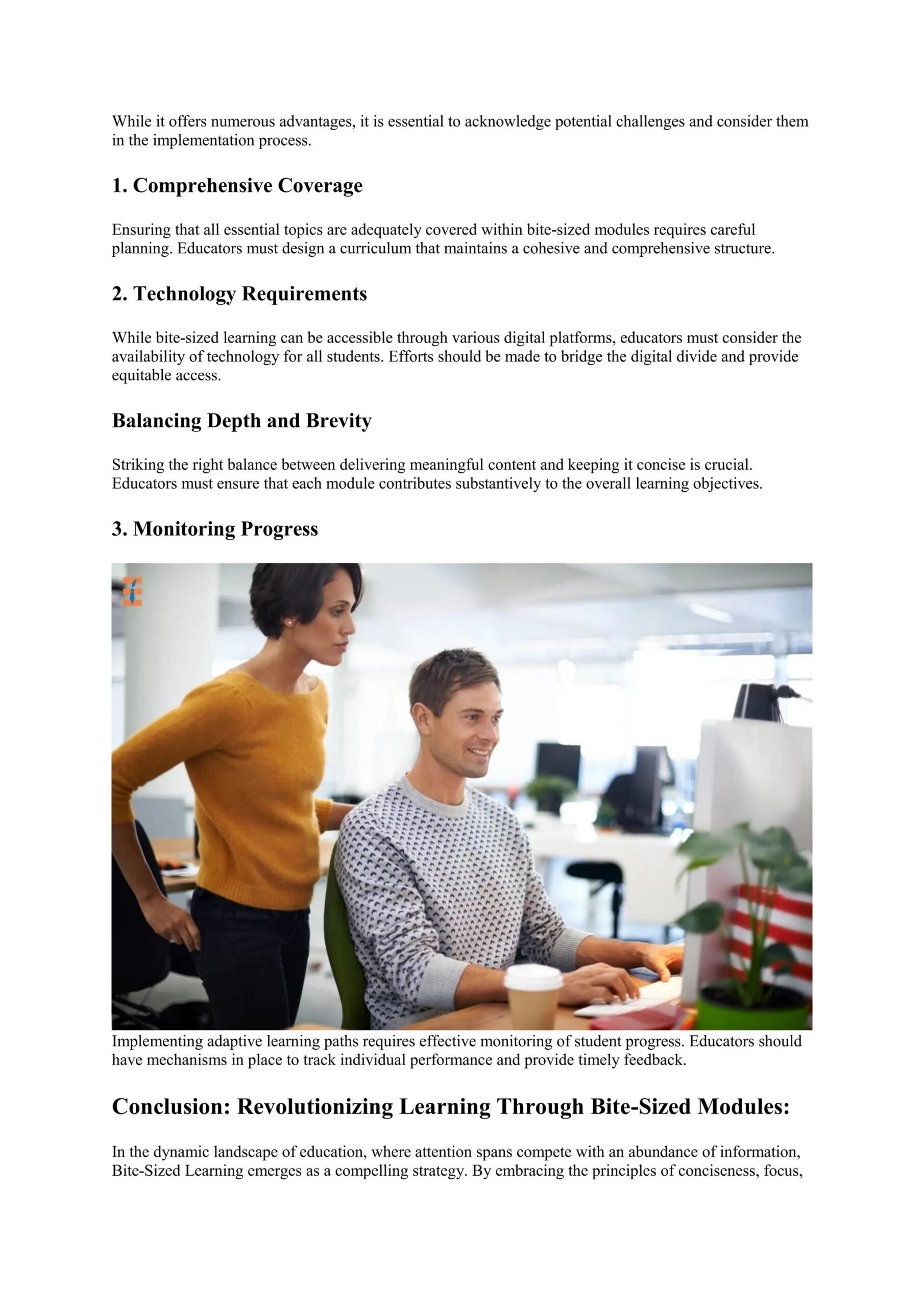 Measuring the Impact of BiteSized Learning Proven Strategies for